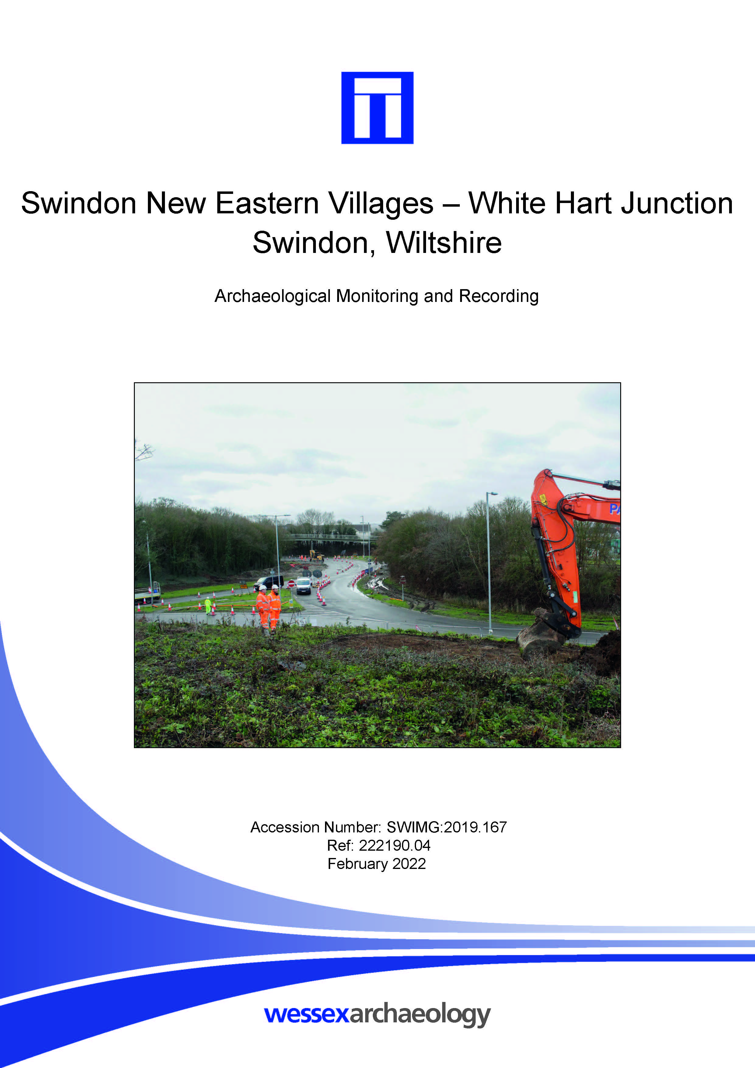 Thumbnail representing Swindon New Eastern Villages - White Hart Junction, Swindon, Wiltshire - Archaeological Monitoring and Recording