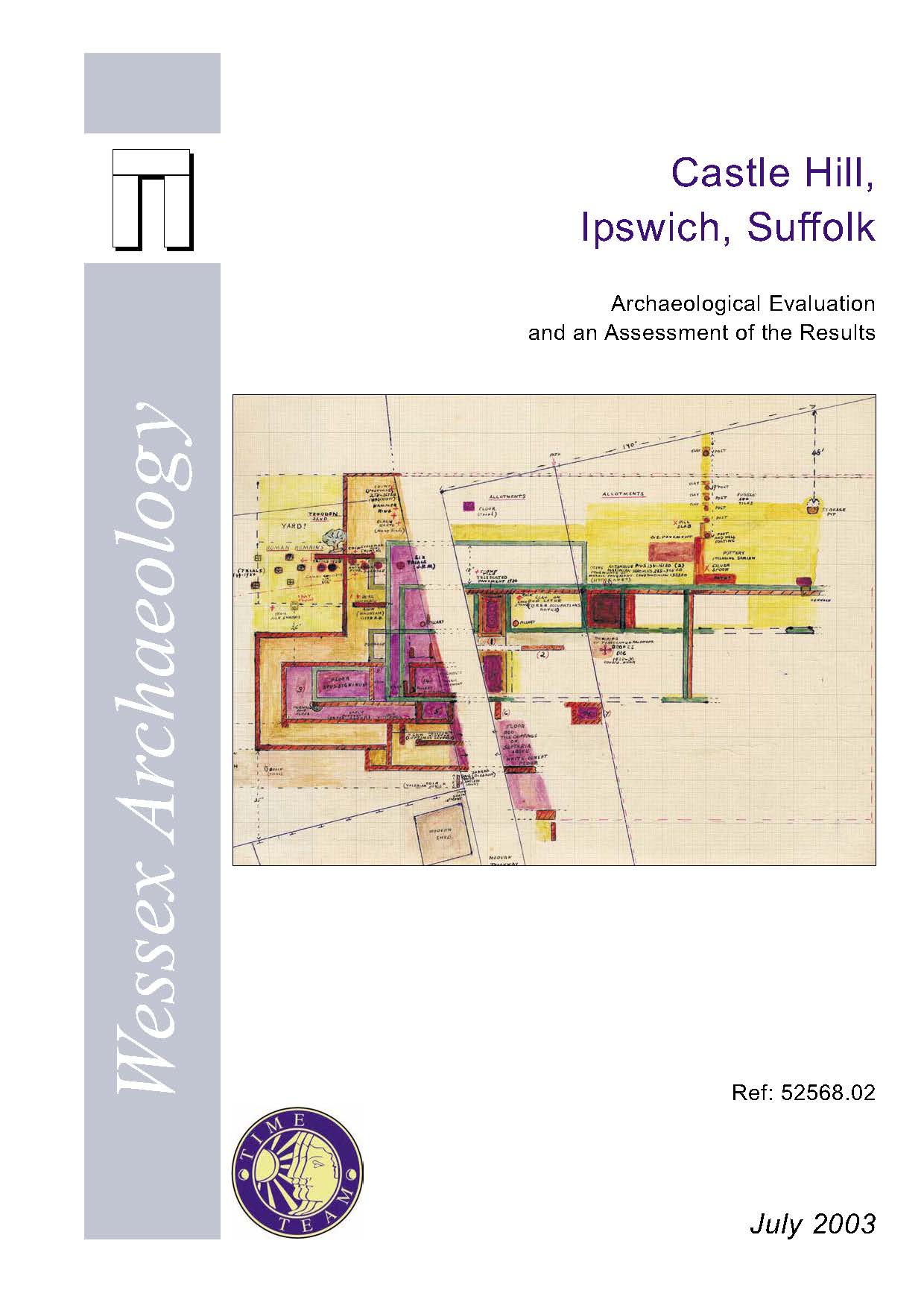 Thumbnail representing Time Team - Castle Hill, Ipswich, Suffolk - Archaeological Evaluation and an Assessment of the Results