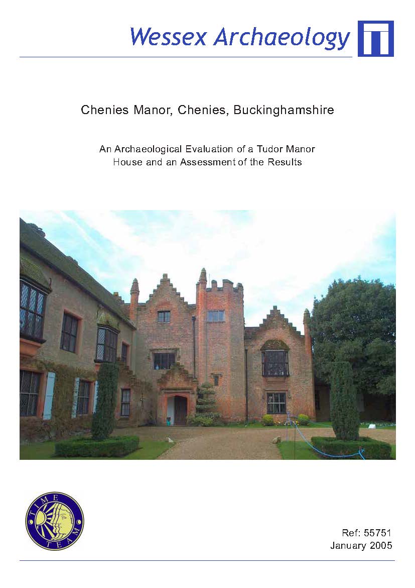 Thumbnail representing Time Team - Chenies Manor, Chenies, Buckinghamshire - An Archaeological Evaluation of a Tudor Manor House and an Assessment of the Results