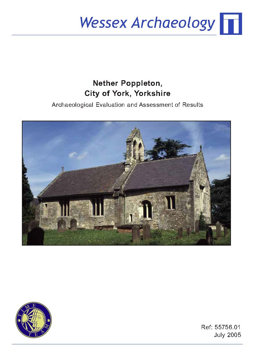 Thumbnail representing Time Team - Nether Poppleton, City of York, Yorkshire - Archaeological Evaluation and Assessment of Results