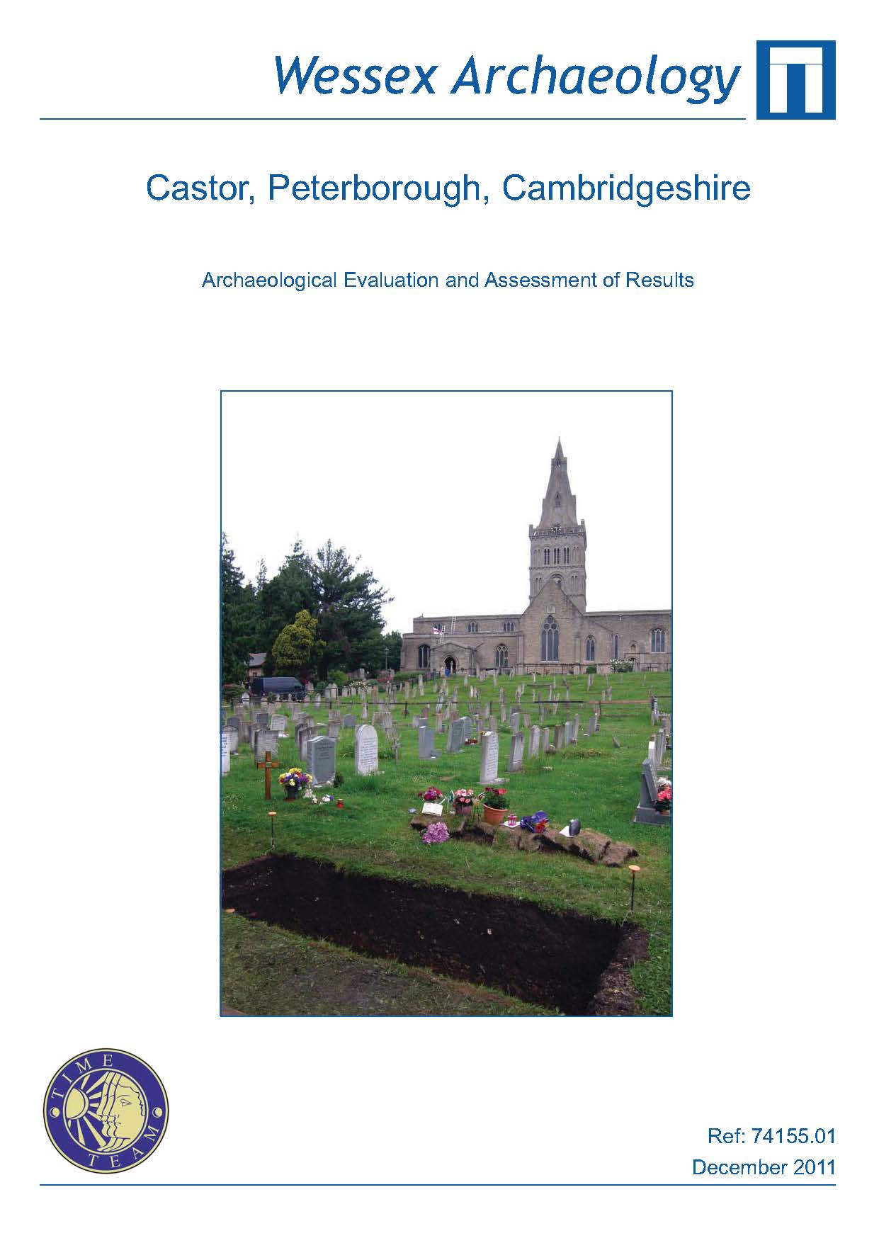 Thumbnail representing Time Team - Castor, Peterborough, Cambridgeshire - Archaeological Evaluation and Assessment of Results