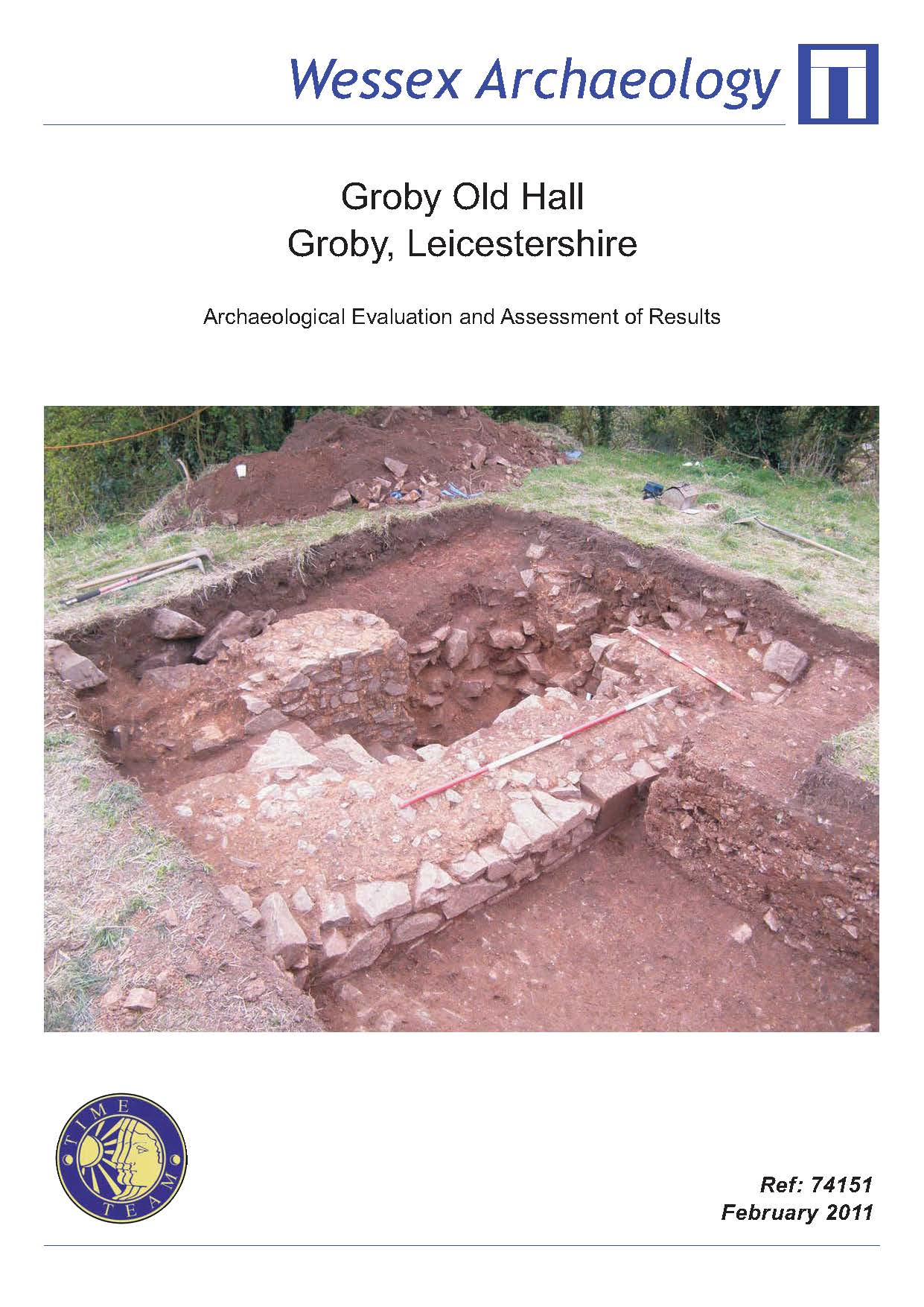 Thumbnail representing Time Team - Groby Old Hall, Groby, Leicestershire - Archaeological Evaluation and Assessment of Results