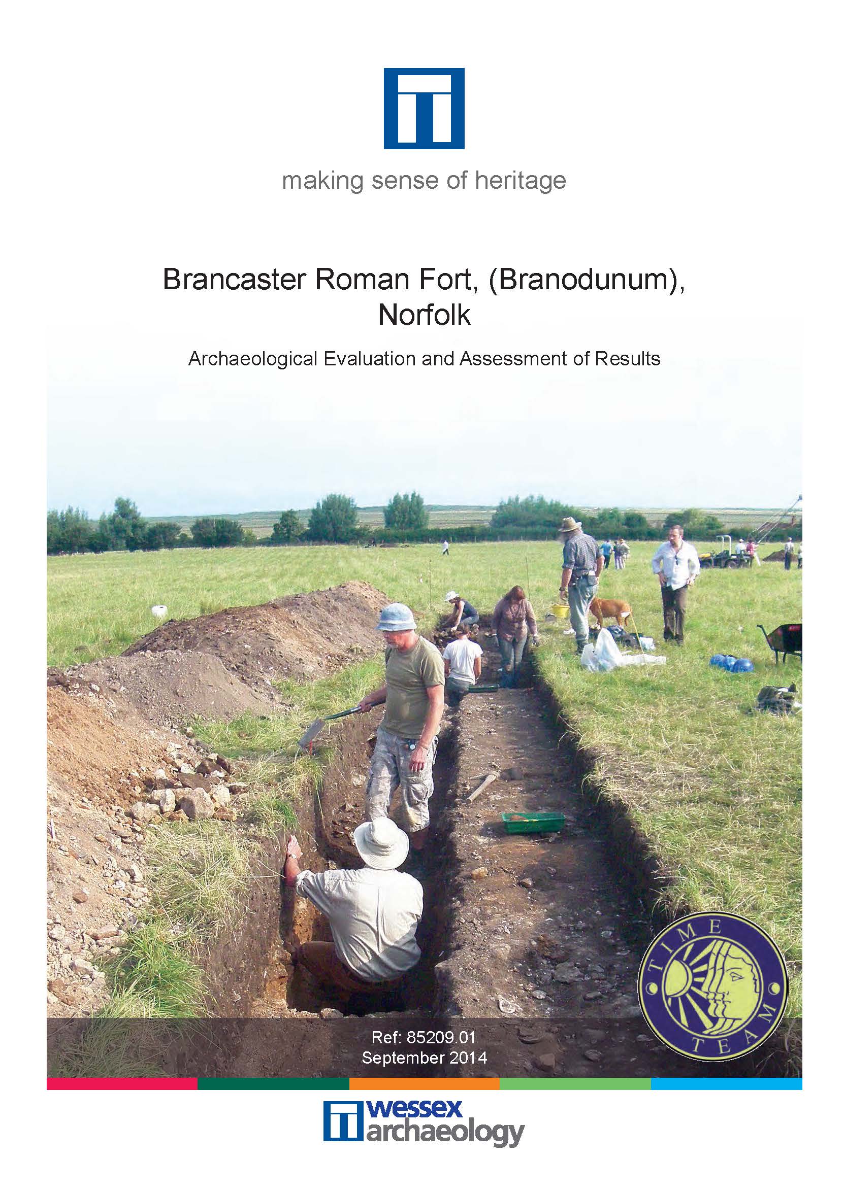 Thumbnail representing Time Team - Brancaster Roman Fort (Branodunum), Norfolk, Archaeological Evaluation and Assessment of Results