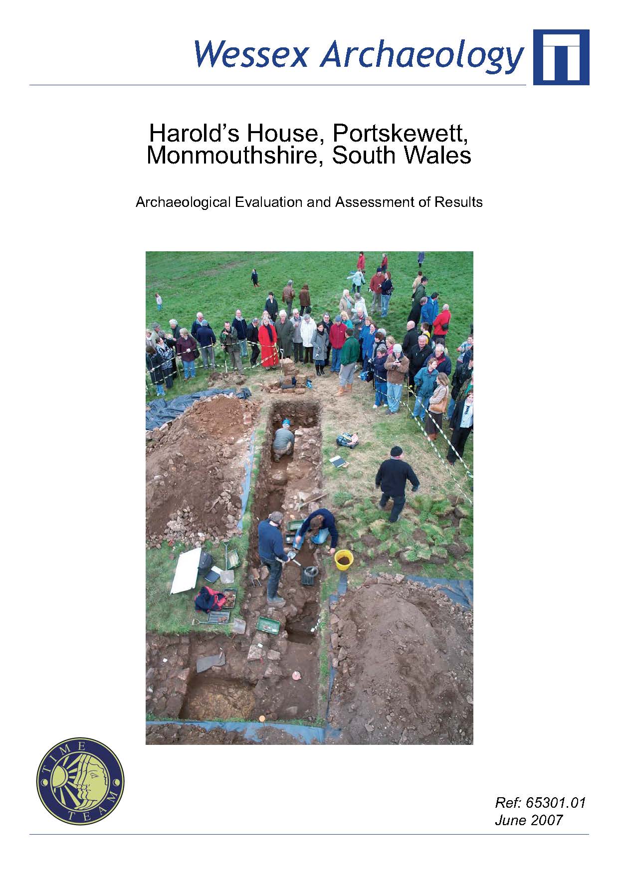 Thumbnail representing Time Team - Harold's House, Portskewett, Monmouthshire, South Wales - Archaeological Evaluation and Assessment of Results