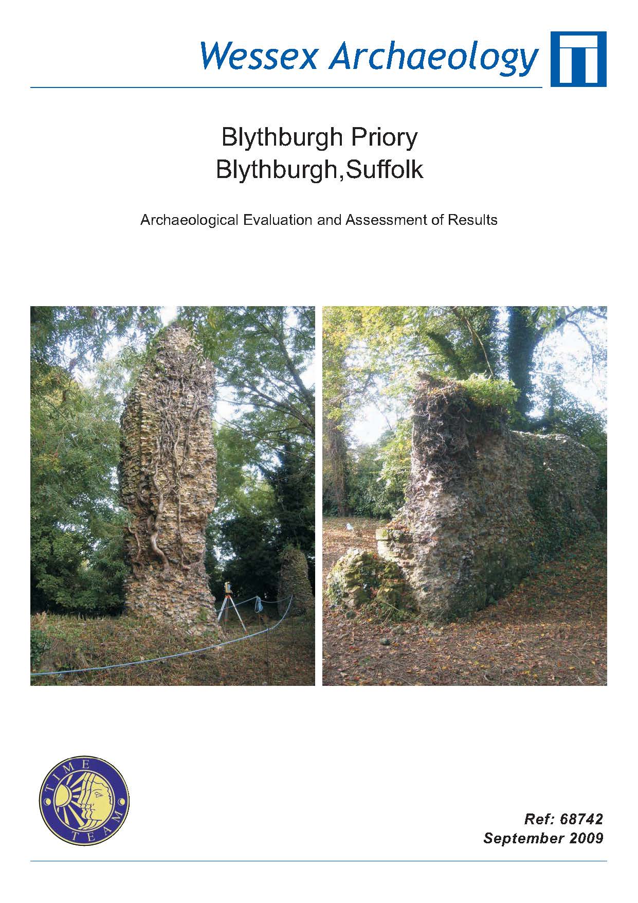 Thumbnail representing Time Team - Blythburgh Priory, Blythburgh, Suffolk - Archaeological Evaluation and Assessment of Results