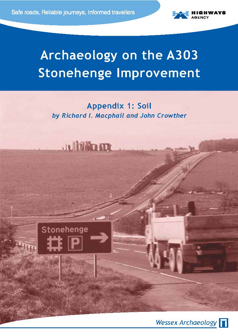 Thumbnail representing Archaeology on the A303 Stonehenge Improvement - Appendix 1: Soil