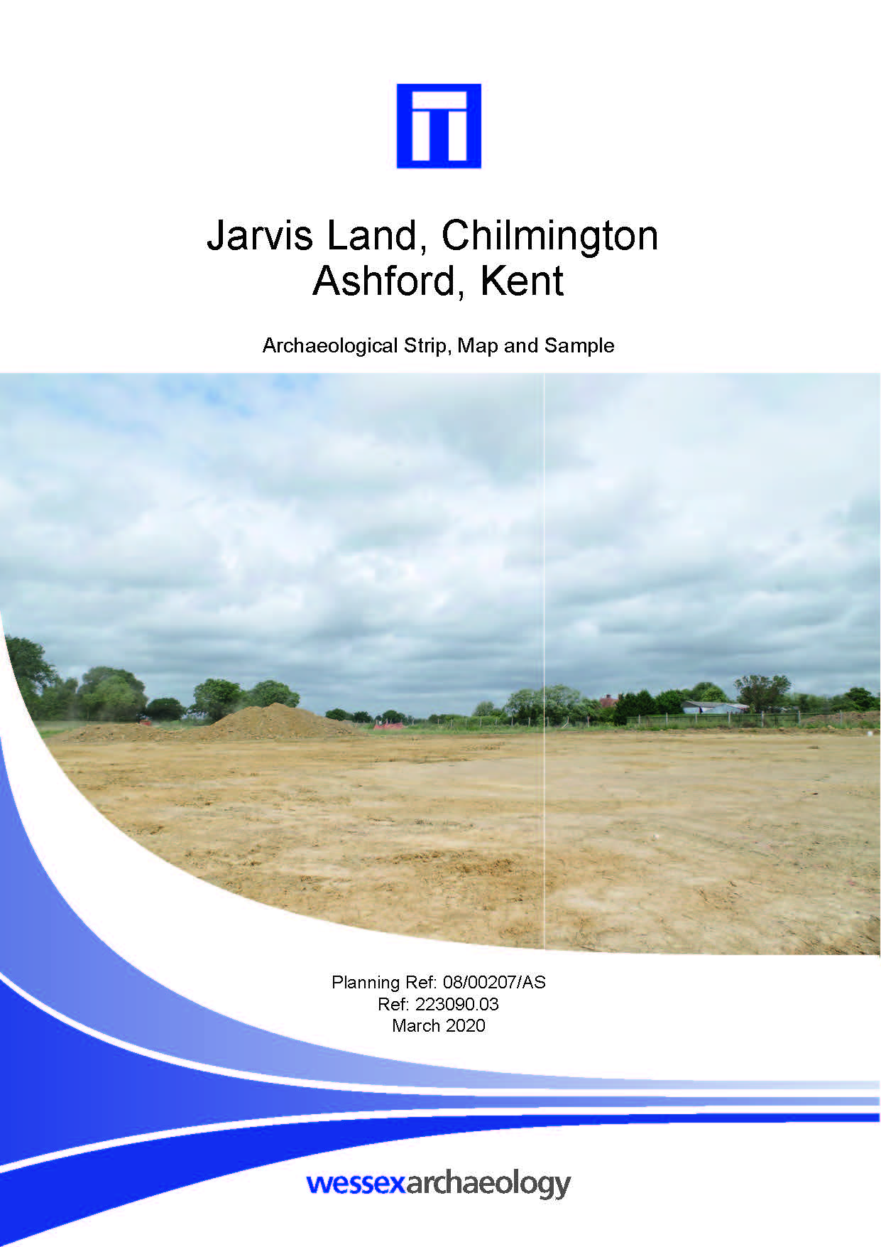 Thumbnail representing Jarvis Land, Chilmington, Ashford, Kent - Archaeological Excavation Report